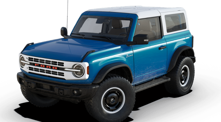 Electric blue bronco discount